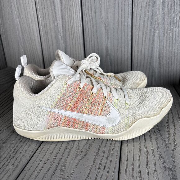 Size 10.5 - Nike Kobe 11 Elite 4KB Low White Horse 824463-199 - Used 2015 main image 11